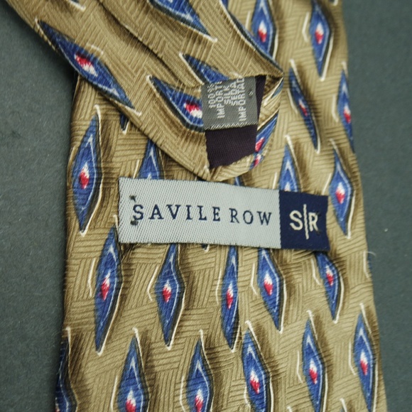 savile row silk tie